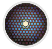 可傳輸266nm-355nm高功率紫外激光無(wú)暗化。  